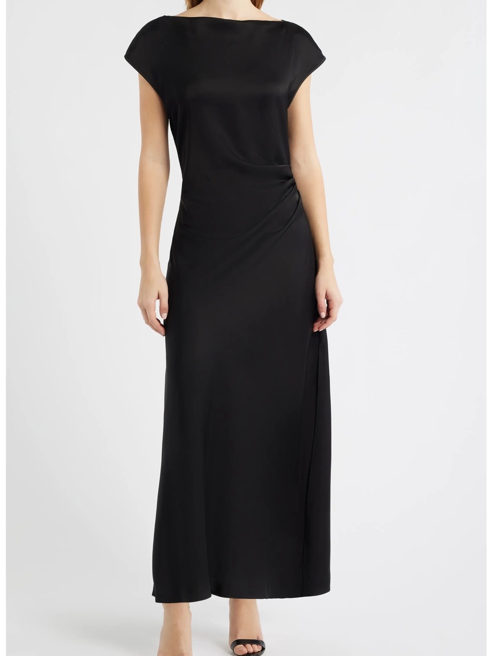 NWT Sam Edelman Elegant Black Maxi Dress